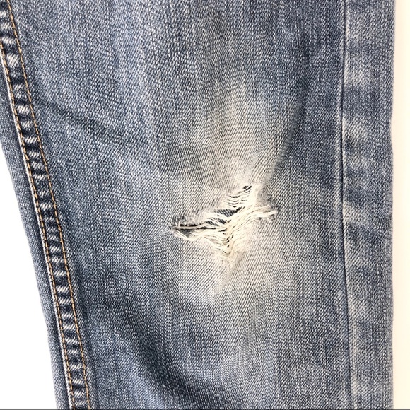Leviβs 808 Regular Size 10 Distressed Jeans - Picture 3 of 7